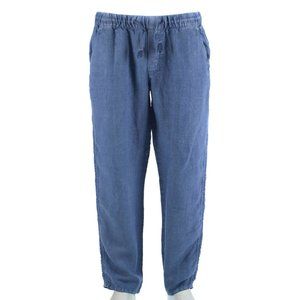 Men's San Juan Elastic Cuff Linen Jogger Pants